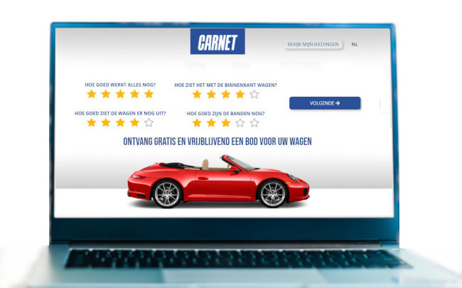 Carnet online autoveiling